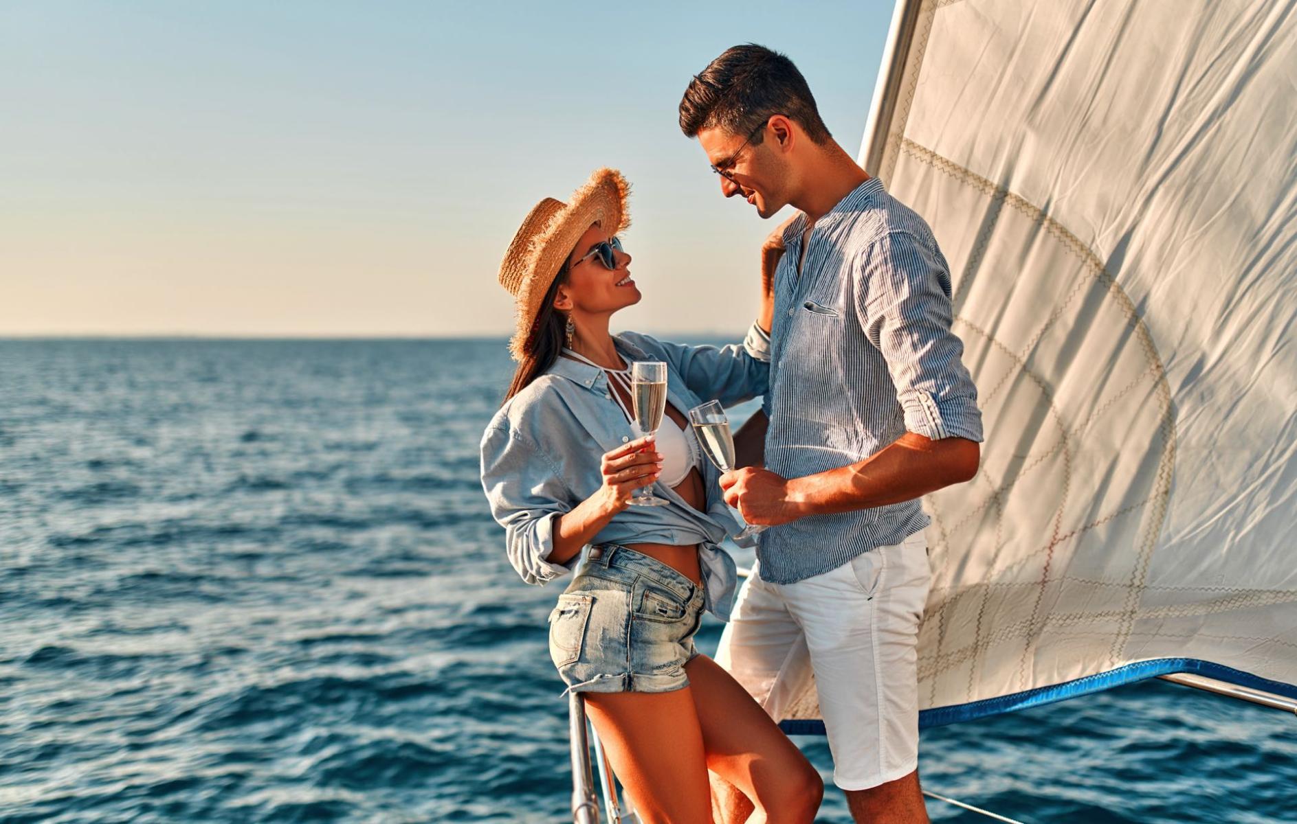 mykonos yacht charter, special event-anniversary - wedding proposal