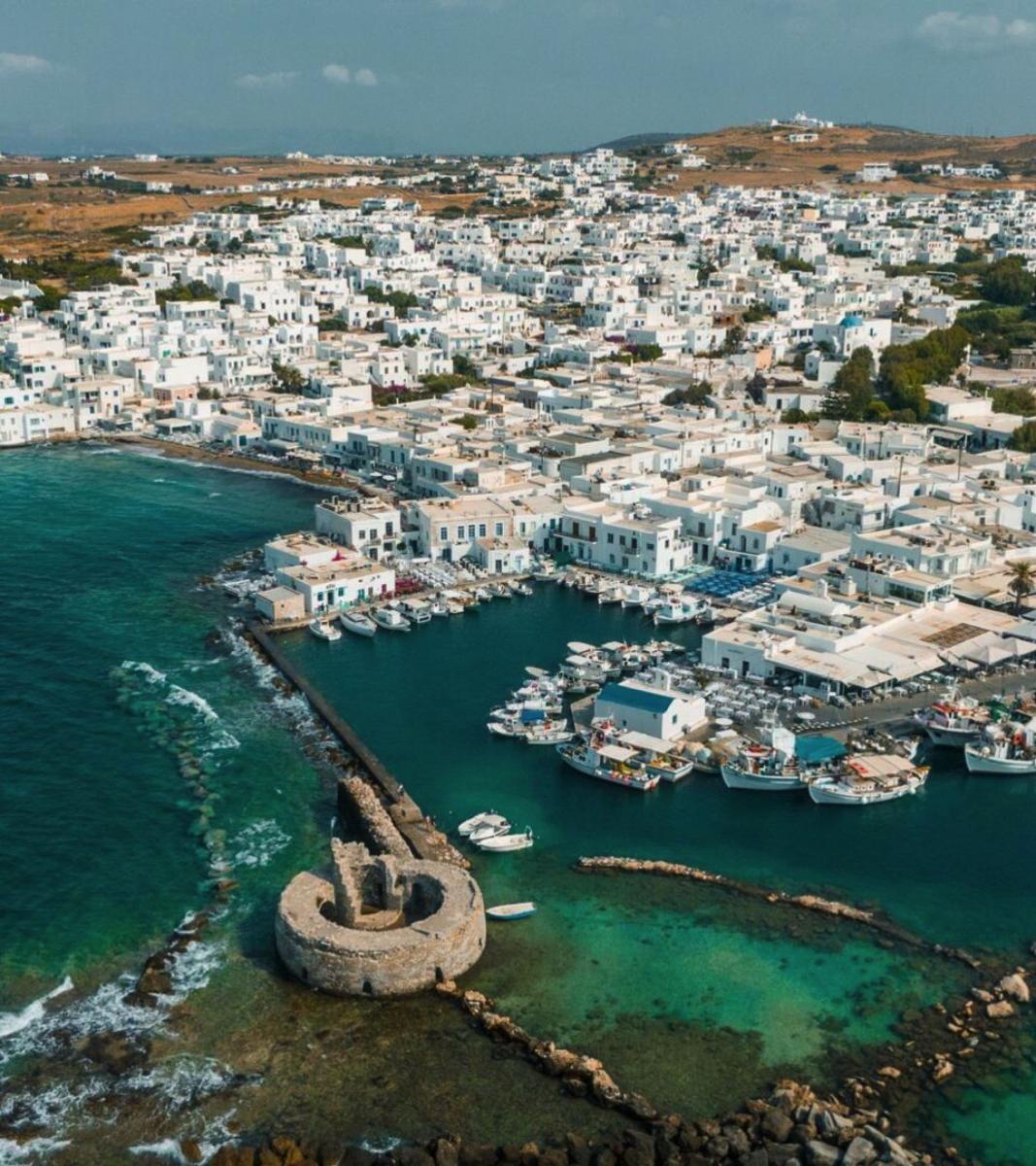 paros day cruise, hire a boat in paros , private cruise paros , naousa