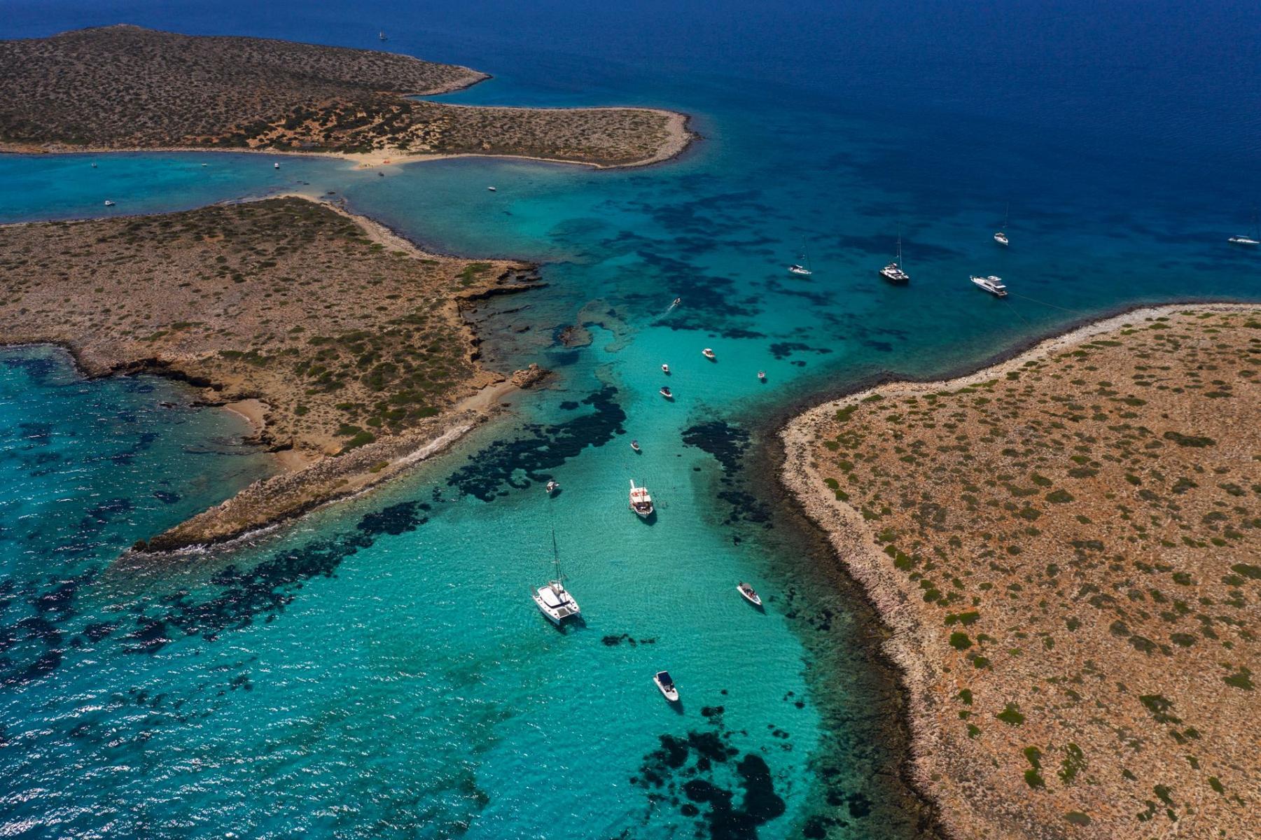 Natural beauty of Panteronisi, an untouched island with stunning coastal landscapes