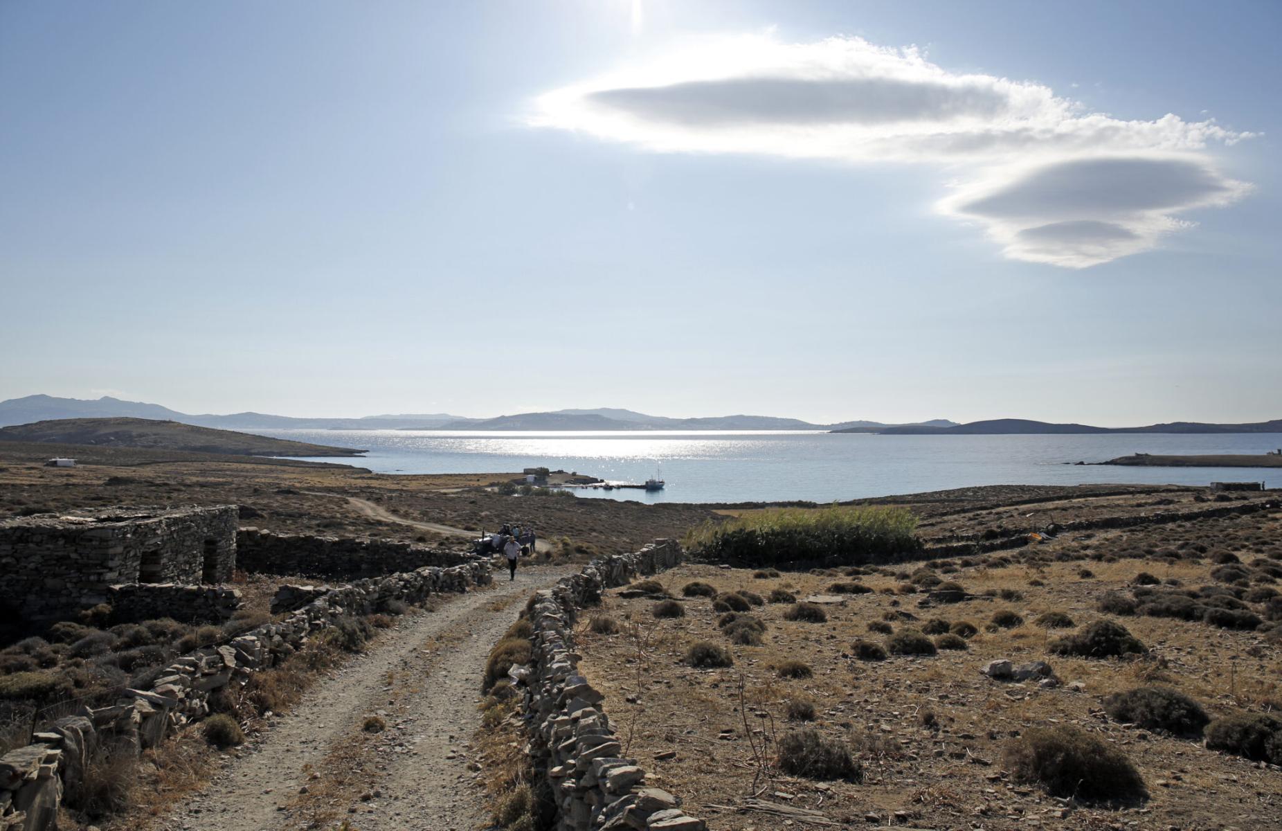 Top Secluded Beaches on Rhenia Island, Greece