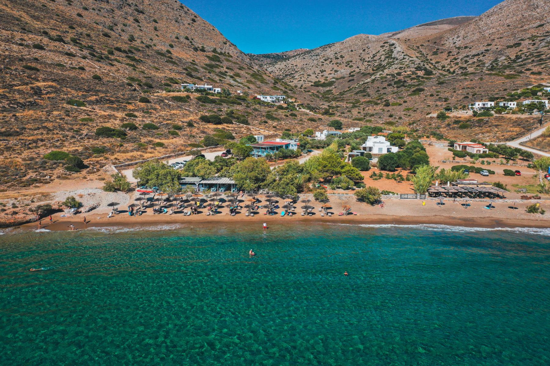 Breathtaking Beaches of Syros Island with Crystal-Clear Waters