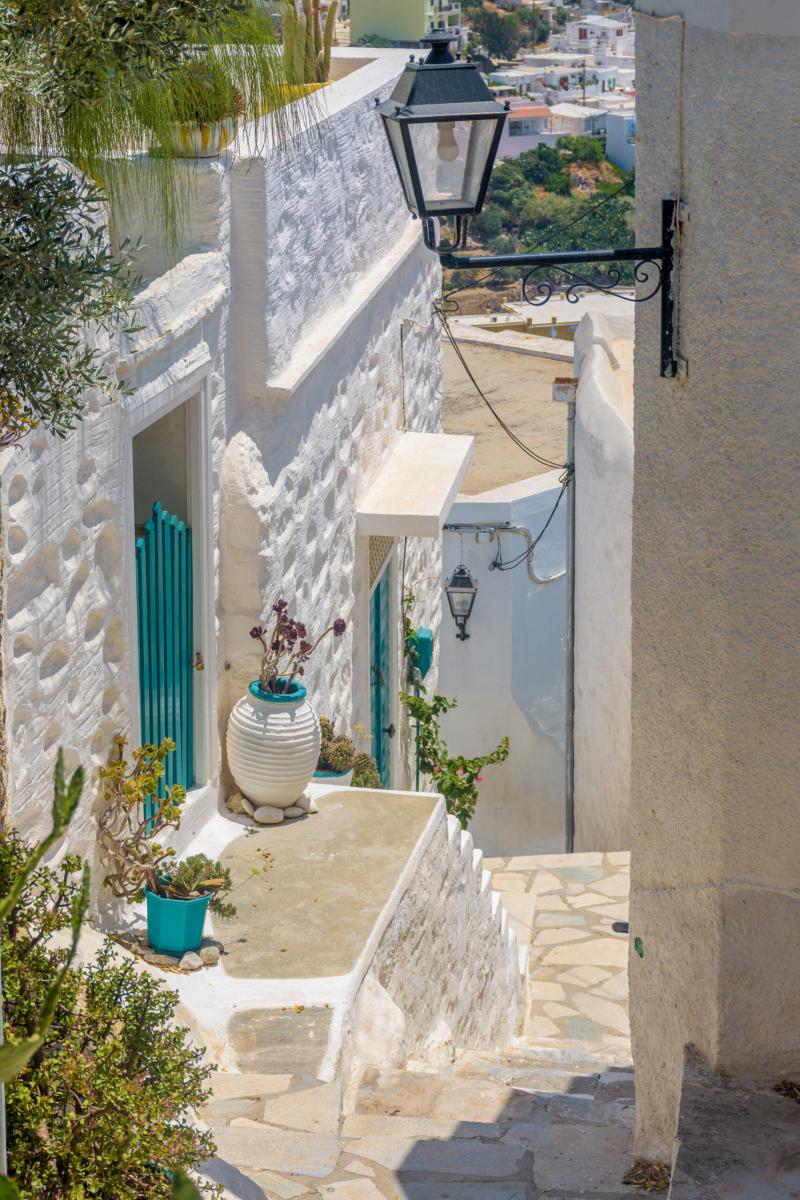 Charming Streets of Syros: Cobblestone Paths and Scenic Views