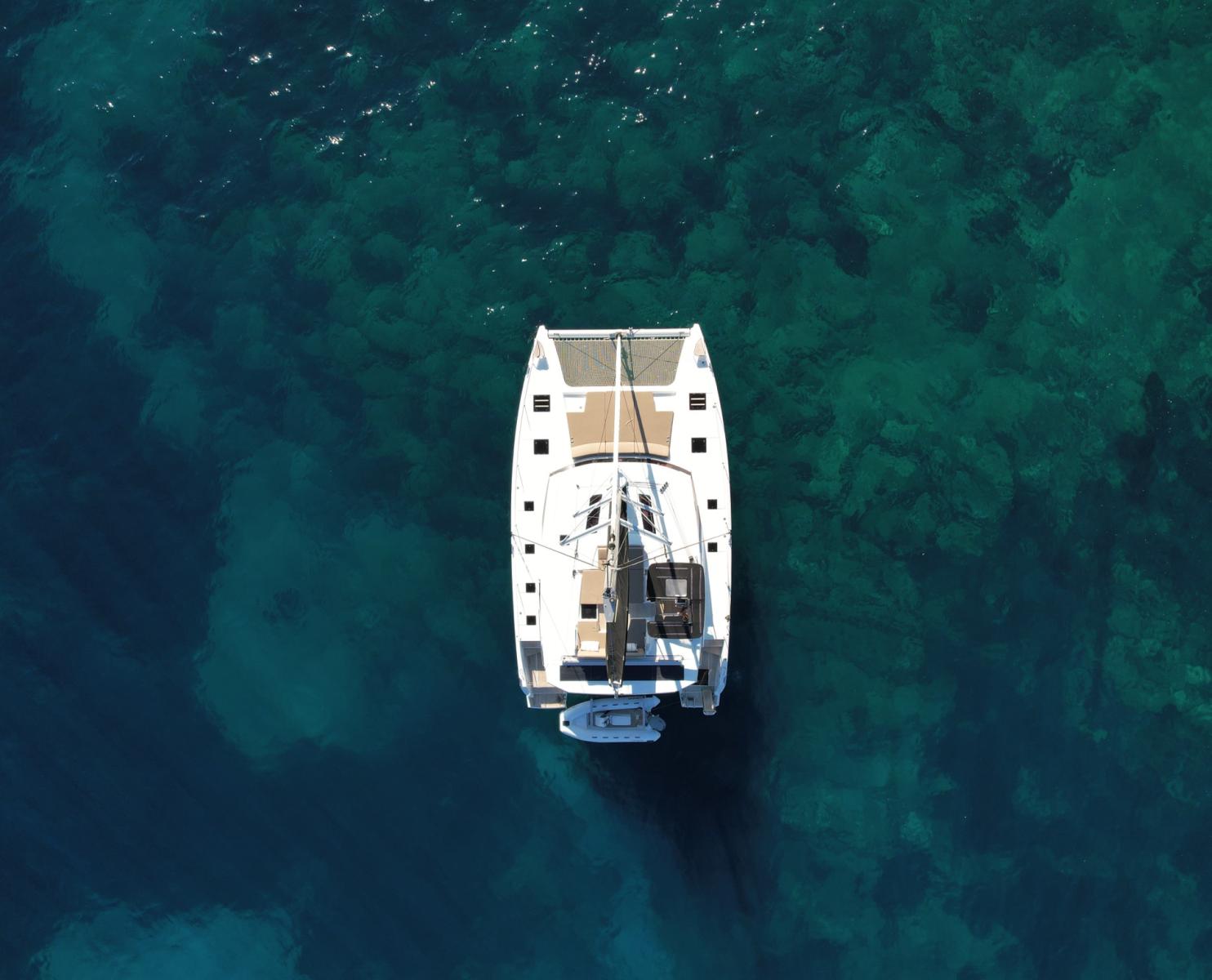 Crystal-Clear Waters and Luxury Sailing in Mykonos on a Catamaran