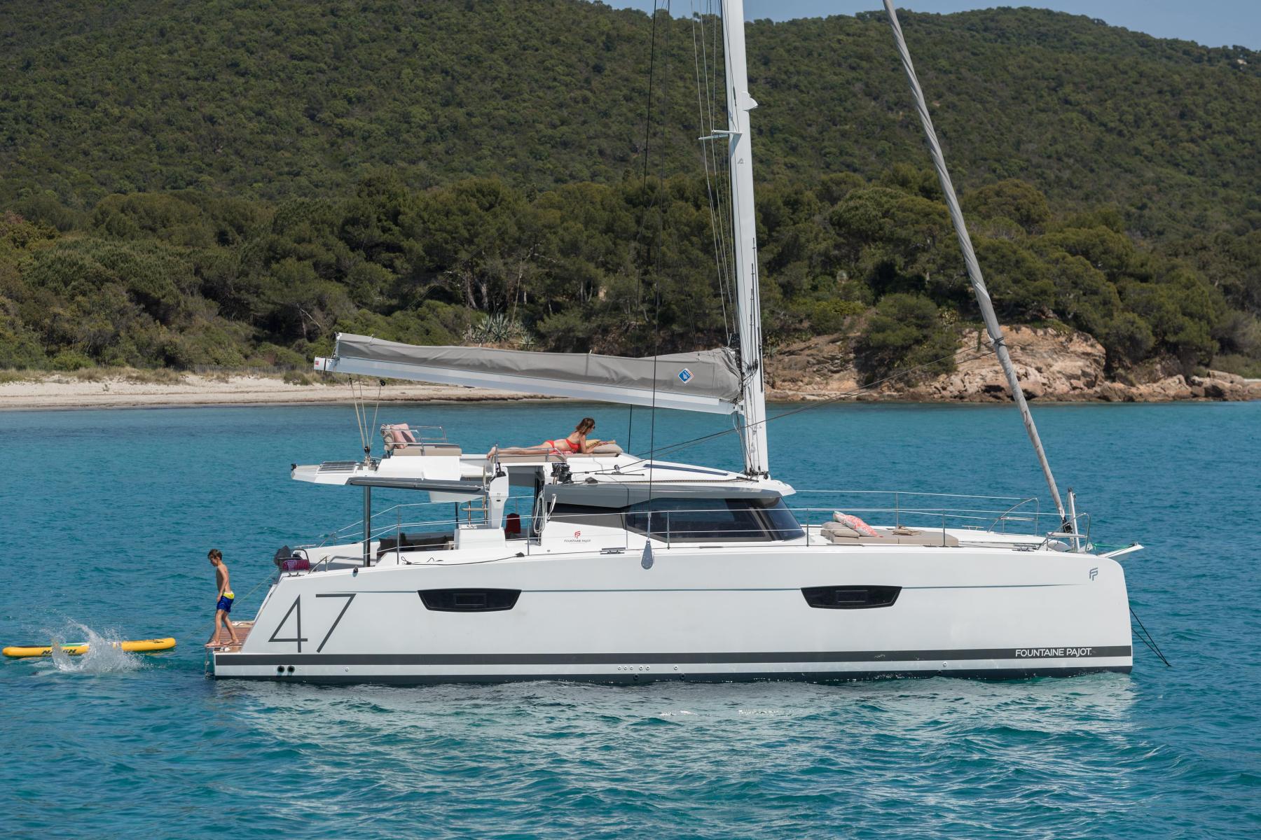 Fountaine Pajot Catamaran Charter in Mykonos