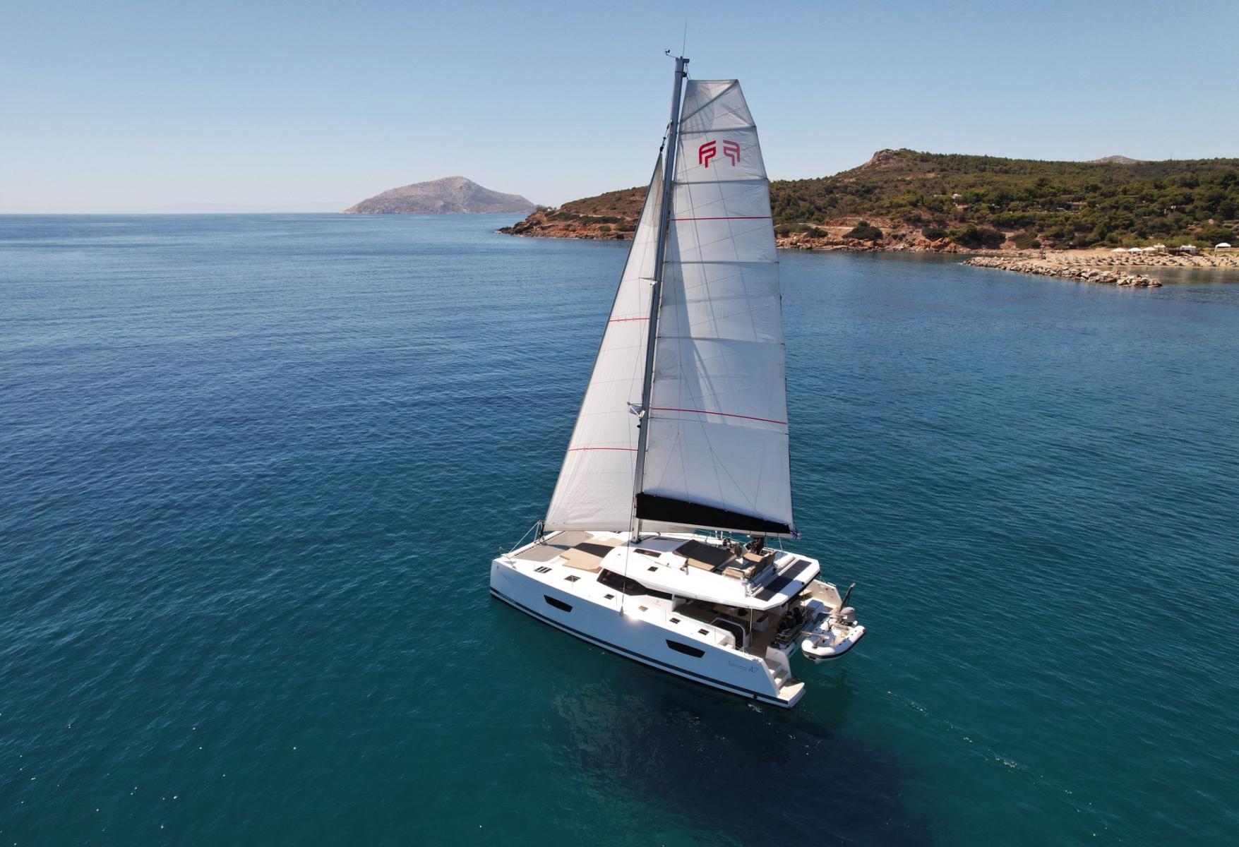 Sailing the Aegean: Fountaine Pajot Catamaran Charter in Mykonos