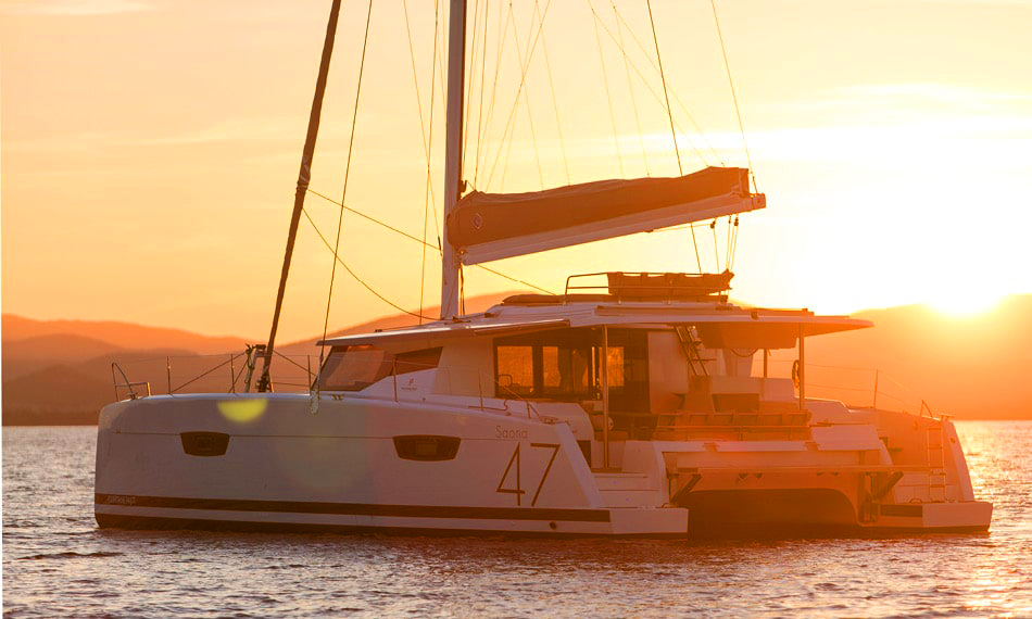 Romantic Sunset Cruise in Mykonos on a Luxury Catamaran