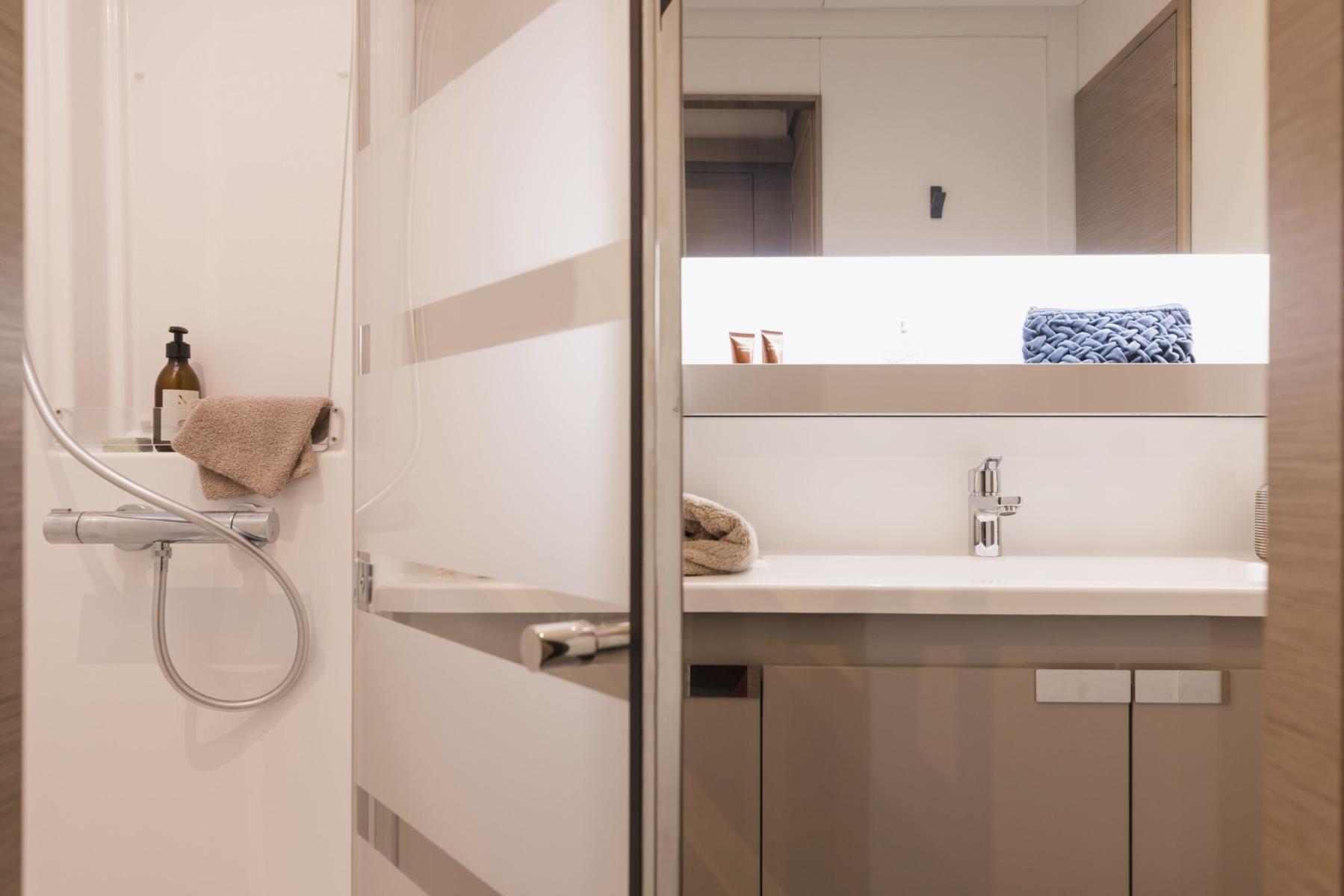 Premium Catamaran Interior