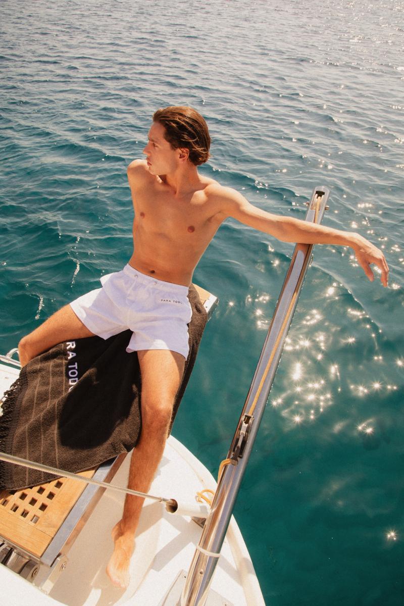 Luxury Sailing Yacht Ocean Star in Mykonos – "The Ocean Star sailing yacht cruising through the turquoise waters of Mykonos, offering a premium yachting experience.