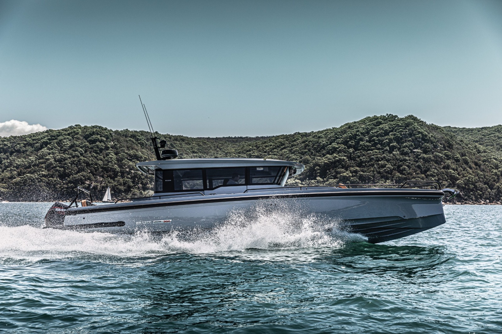 Exclusive Mykonos boat tour aboard the high-performance Axopar Brabus