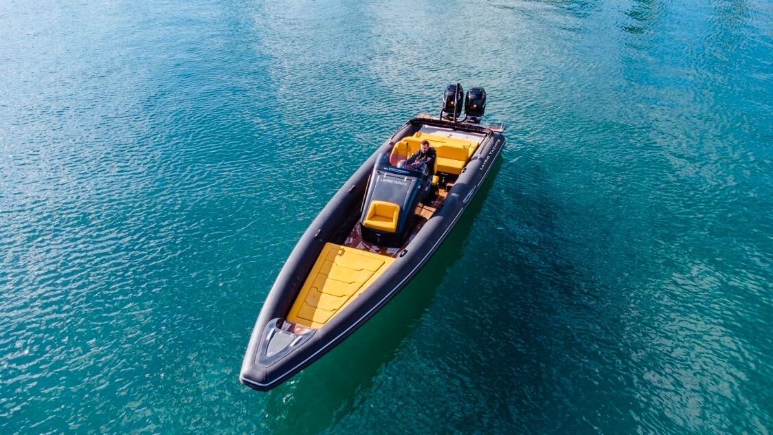Luxury high-speed Technohull RIB – The ultimate Mykonos boat experience.